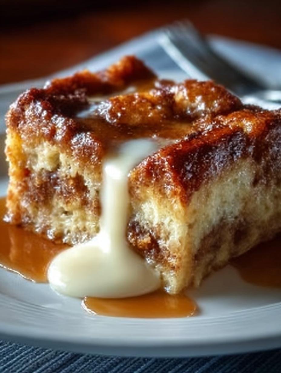 Classic New Orleans Bread Pudding with Bourbon Sauce