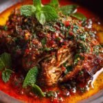 Slow Cooked Harissa Lamb