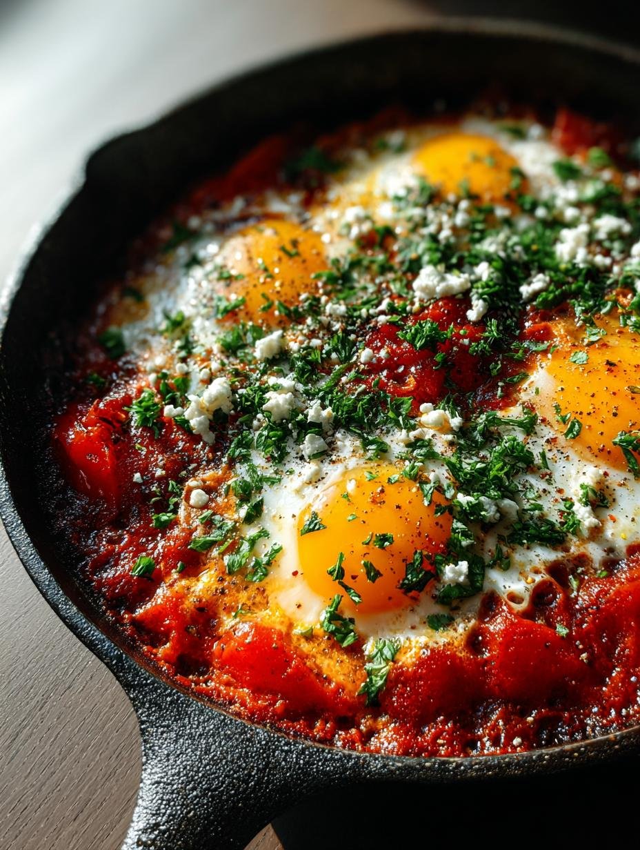 Delicious Spicy Tomato Egg Skillet in 25 Minutes - Spicy Tomato Egg Skillet - main visual representation