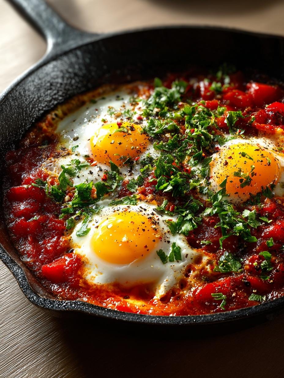 Delicious Spicy Tomato Egg Skillet in 25 Minutes - Spicy Tomato Egg Skillet - additional detail