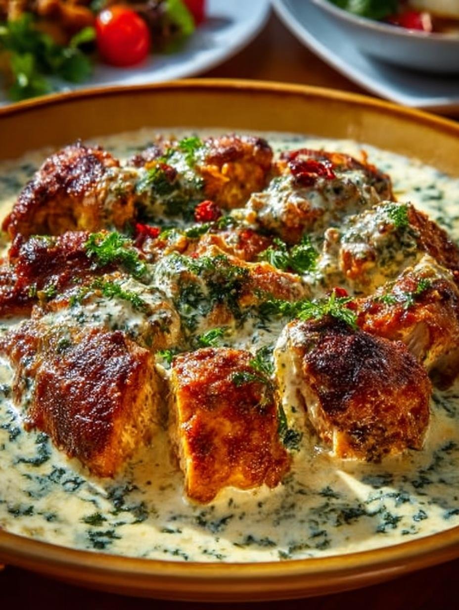 Turkish Chicken with Creamy White Sauce Delight - Turkish Chicken with Creamy - additional detail