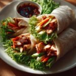 Vietnamese Chicken Wraps